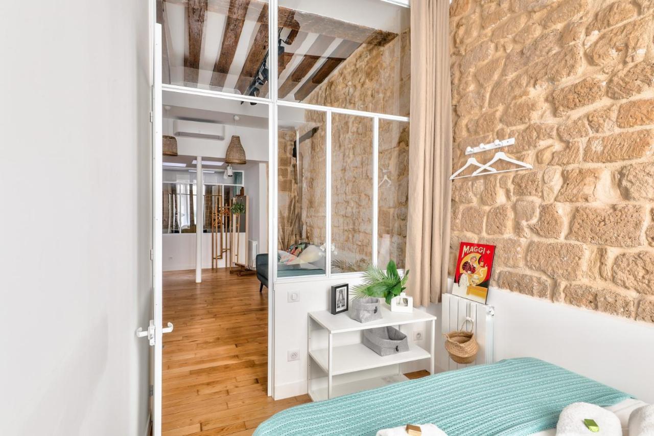 פריז New Stunning 4 Bdrs Apt, With Ac - Le Marais מראה חיצוני תמונה
